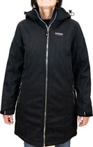 Nordberg Kjerstin Gevoerde Softshell Jas Ls05001-bk - Kleur Zwart - Maat XXL