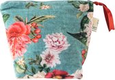 Imbarro Home / Pouch / Toilettas / Make-up tas / Etui / Fluweel / Print / Cadeautje / Sint / Kerst