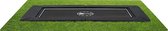 Etan PremiumFlat Trampoline - 380 x 275 cm / 1259ft - Zwart - Rechthoekig - Volledig Gelijkvloers - Inground Trampoline - Max. Gebruikersgewicht 150 kg