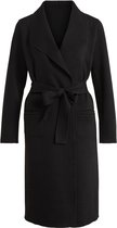 Vila VIJUICE Coat Dames Jas Zwart - Maat M