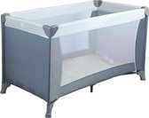 Eco Baby Campingbedje - Blauw/Grijs - Reisbedje inclusief draagtas