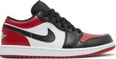 Nike Air Jordan 1 Low 'Gym Red, White-Black ' Maat 44