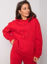 Rood Dames Oversized Trainingspak / Joggingpak One Size