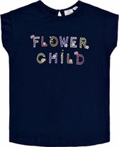 The New t-shirt meisjes - donkerblauw - TNbria - maat 158/164