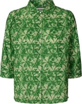 Lollys Laundry Dames Bono Blouse Groen maat XL