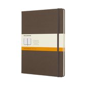 Moleskine Classic Notitieboek Hard Cover - XL - Bruin - Lijnen