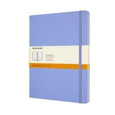 Moleskine Classic Notitieboek - Extra Large - Hardcover - Gelinieerd - Hortensia Blauw