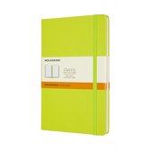 Moleskine Classic Notitieboek - Large - Hardcover - Gelinieerd - Citroen Groen