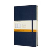 Moleskine Classic Notitieboek - Expanded - Large - Hardcover - Gelinieerd - Saffier Blauw