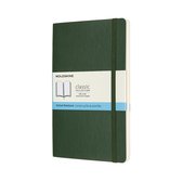 Moleskine Notebook-Large-Dots-Green-Soft Cover-Cover