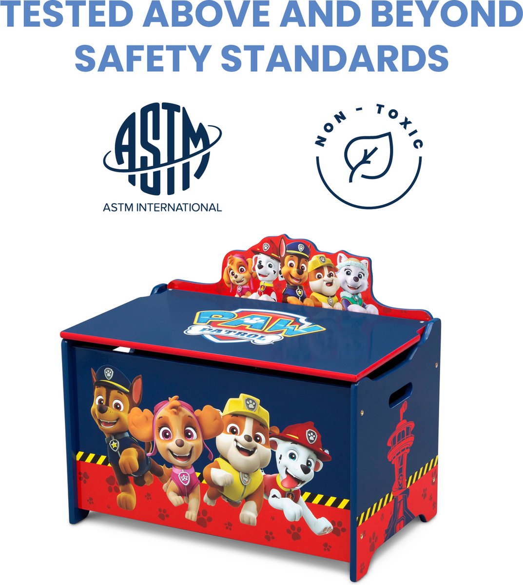 Opslagbank SucceBuy voor Speelgoed voor Kinderen Speelgoedkist van Hout 83x45,5x60,9 cm Kersboom