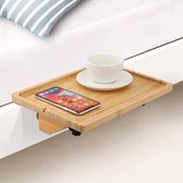 Étagère de lit - Table de chevet flottante - Bamboe - Minimaliste