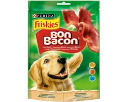 3x - Bonzo (Friskies) - Hondensnack - Bon Bacon (Beggin' Strips) - 3x120g