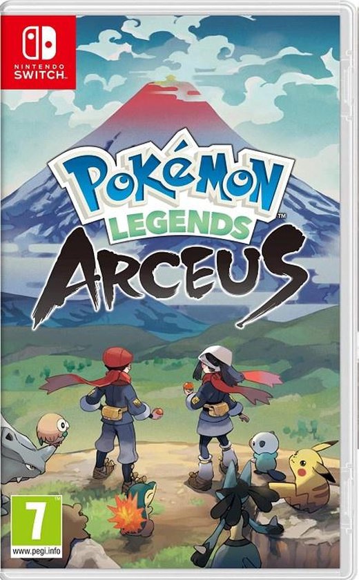 Cover van de game Pokémon Legends: Arceus - Nintendo Switch