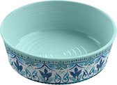 Tarhong Voerbak Hond Gibraltar Melamine Blauw