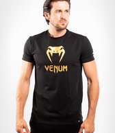 Venum Classic T-shirt Zwart Goud maat S