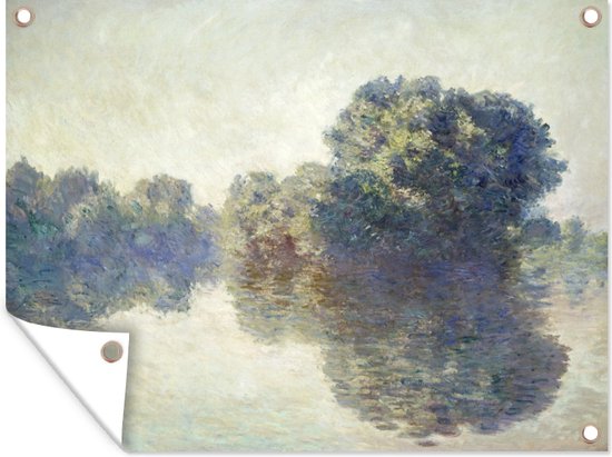 Décoration de Jardin La Seine près de Giverny - Tableau de Claude Monet ...