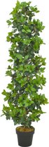 vidaXL Kunstplant met pot laurierboom 150 cm groen
