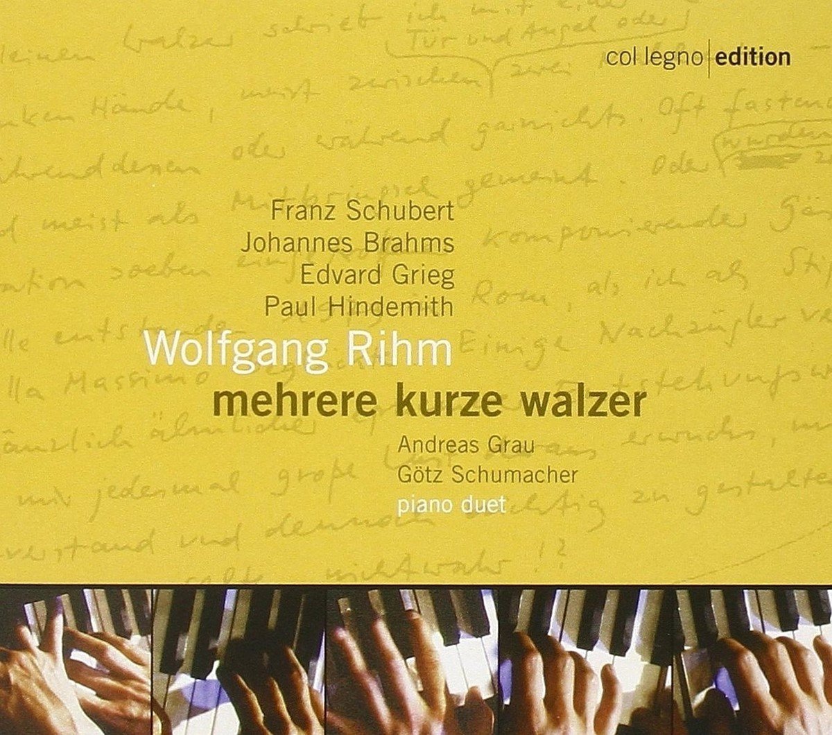 Andreas Grau & Götz Schumacher - Mehrere Kurze Walzer (CD)