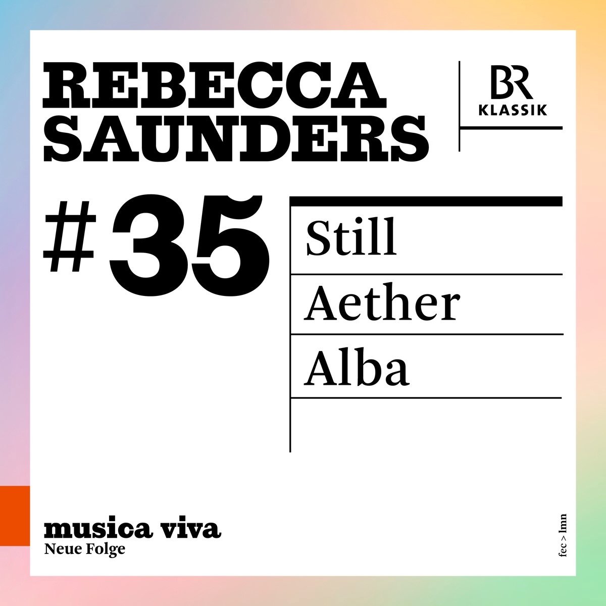 Symphonieorchester Des Bayerischen Rundfunks, Peter Eötvös - Saunders: Still - Aether - Alba (CD)