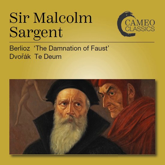 Albumhoes met portretten van twee mannen. Bovenin staat "Sir Malcolm Sargent".