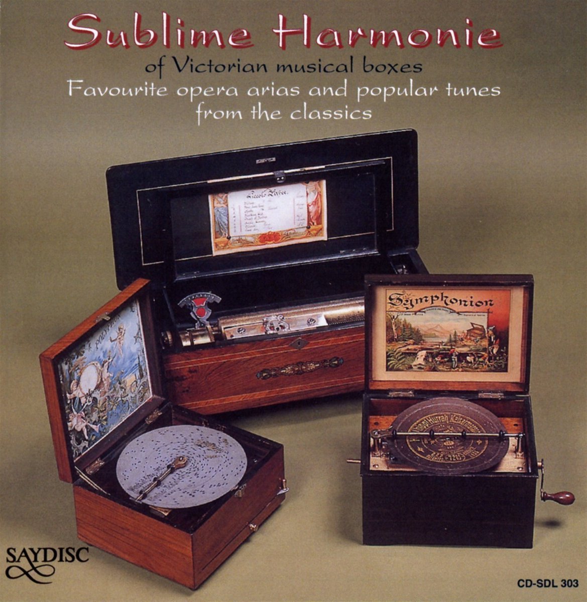 Various Artists - The Sublime Harmonie Of Victorian Musical Boxes (CD)