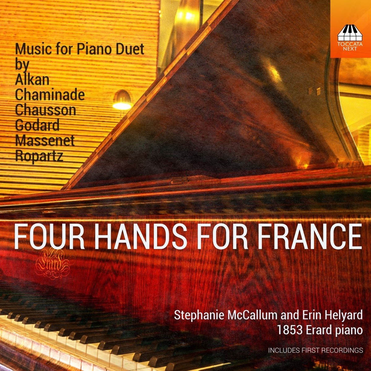 Stephanie McCallum, Erin Helyard - Four Hands For France (Music For Piano Duet) (CD)