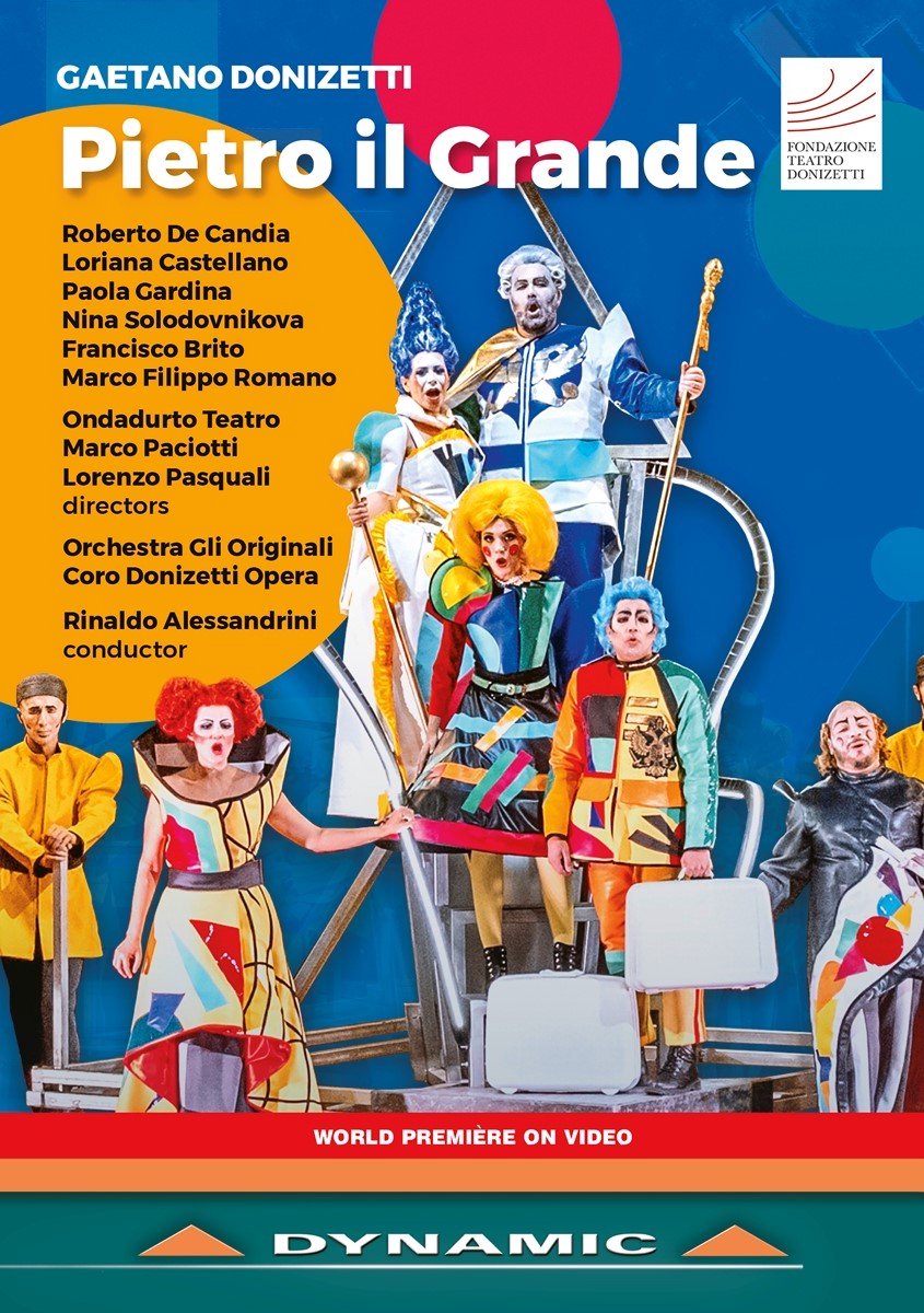 Rinaldo Alessandrini, Orchestra Gli Originali - Donizetti: Pietro Il Grande (2 DVD)