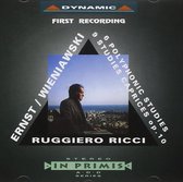 Ruggero Ricci - Ernst/Wieniawski: 6 Polyphonic Studies/9Studies Caprices op.10 (CD)