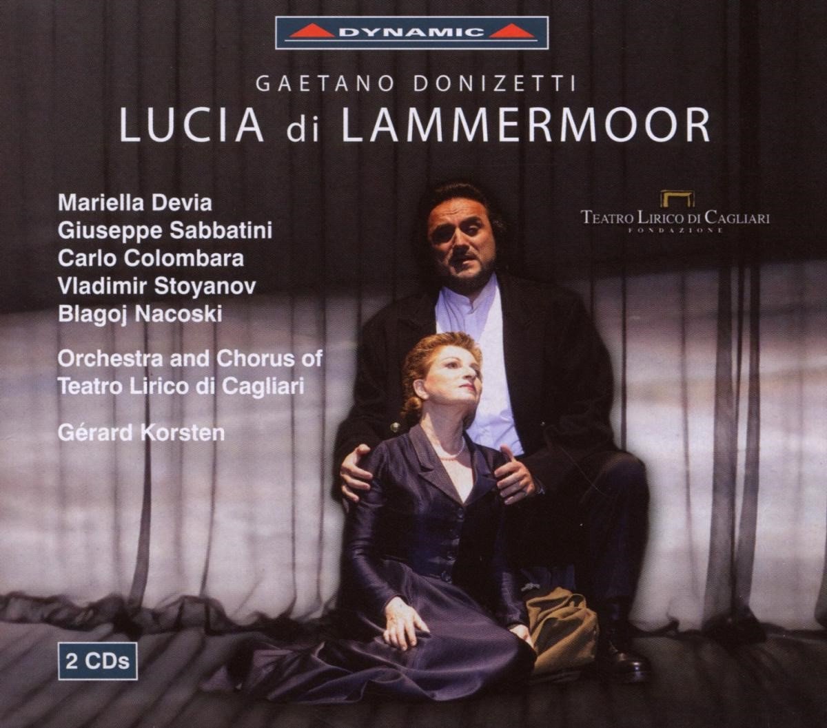 Vladimir Stoyanov, Mariella Devia, Giuseppe Sabbatini, Cagliari Teatro Lirico Orchestra - Donizetti: Lucia Di Lammermoor (2 CD)
