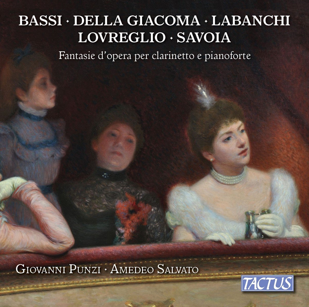 Giovanni Punzi & Amedeo Salvato - Fantasie D'Opera Per Clarinetto E Pianoforte (CD)
