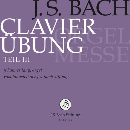 Foto: Johannes lang vokalquartett de j s bach stiftung clavierubungen teil iii 2 cd 