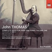 Duo Praxedis - John Thomas: Complete Duos For Harp And Piano, Volume 1 (CD)