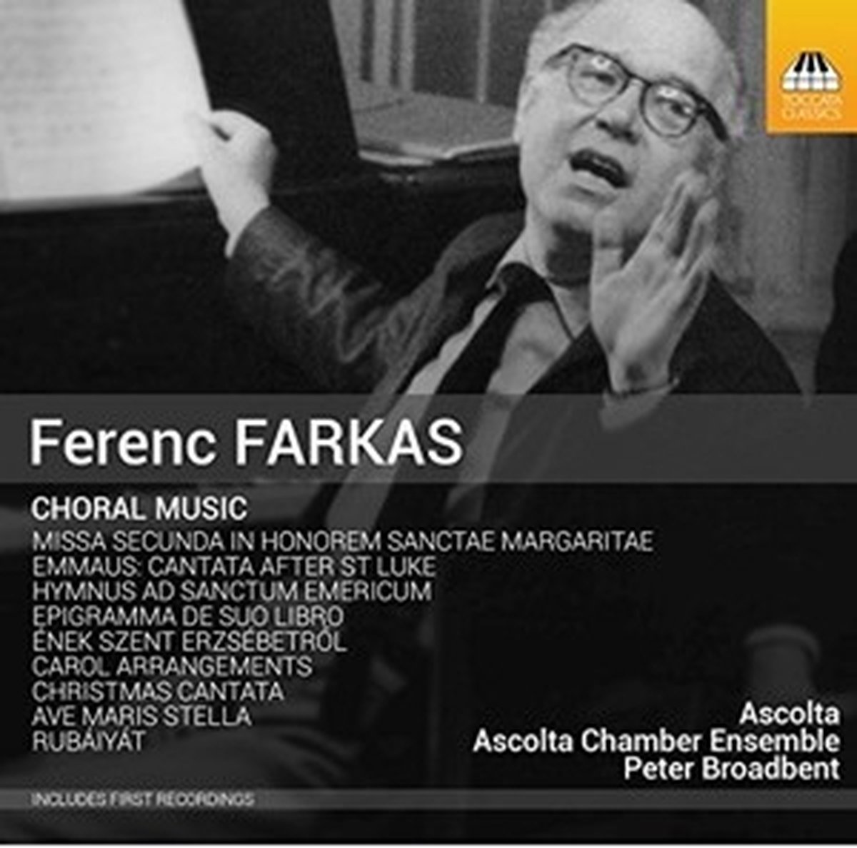 Helen Smee, Ascolta, Ascolta Chamber Ensemble, Peter Broadbent - Ferenc: Choral Music (CD)