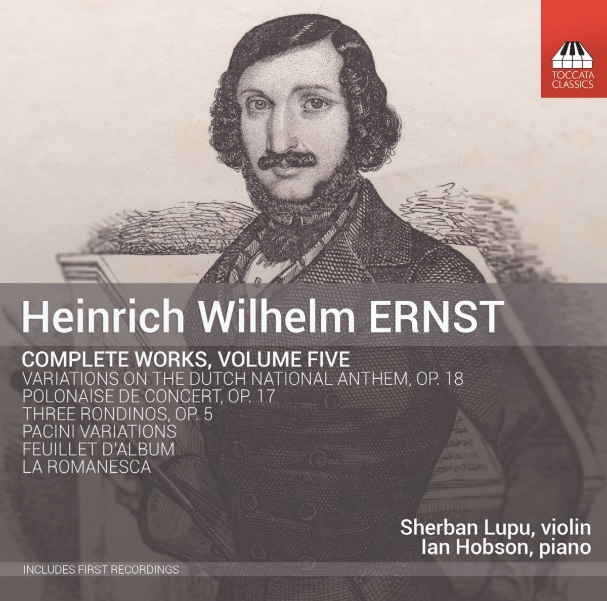 Ian Hobson & Sherban Lupu - Ernst: Complete Works, Volume Five (CD)