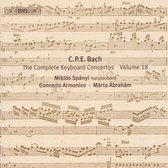 Miklós Spányi, Concerto Armonico - C.P.E. Bach: Complete Keyboard Concertos, Volume 18 (CD)