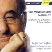 Radio-Sinfonieorchester Stuttgart des SWR, Roger Norringer - Bartholdy: Symphony Nos.3 & 4 (CD)