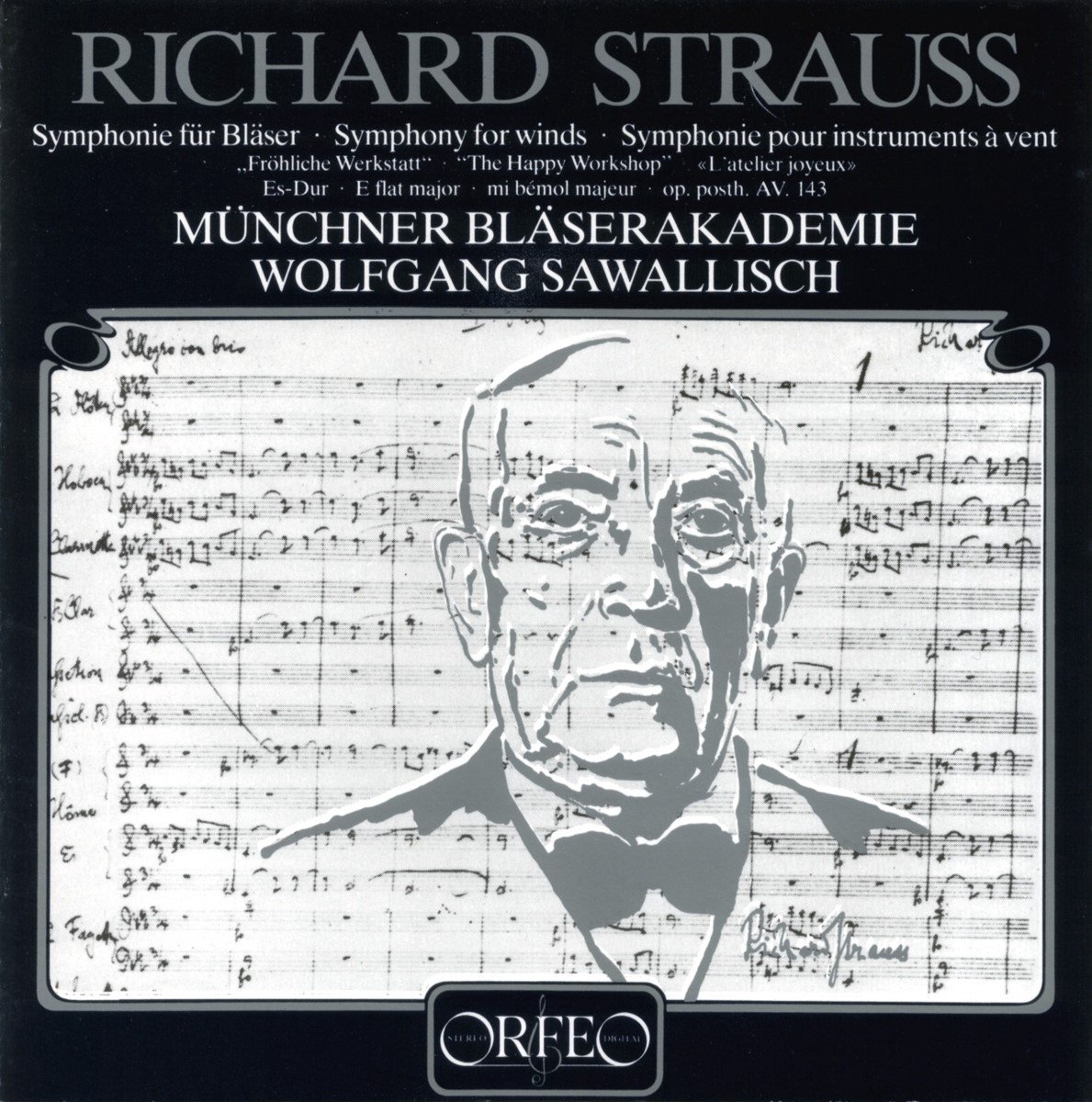 Münchner Blaserakademie - Strauss: Symphonie Für Bläser (CD)