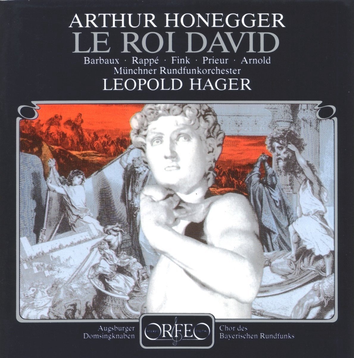Barbaux, Rappe, Fink, Prieur, - Honegger Le Roi David (LP)