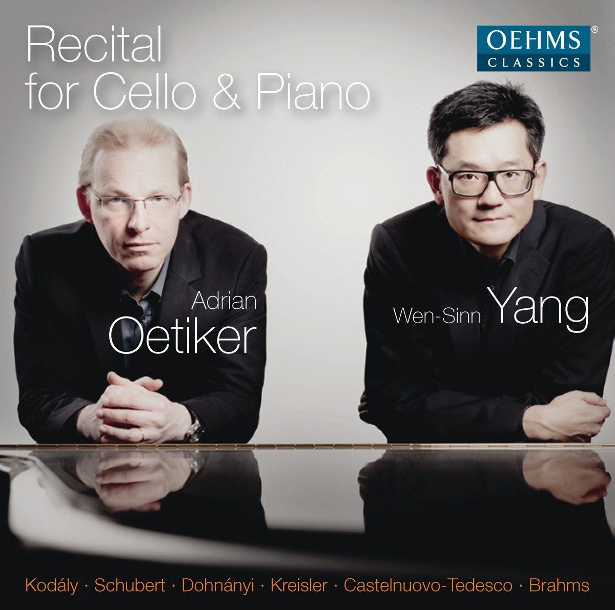 Wen-Sinn Yang & Adrian Oetiker - Recital For Cello & Piano (CD)