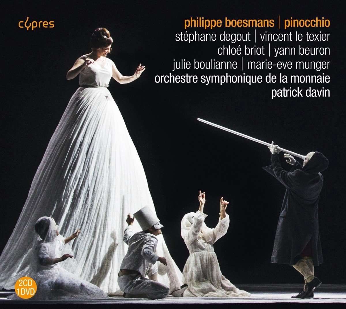 Stéphane Degout, Vincent Le Texier, Chloé Briot - Boesmans: Pinocchio (3 CD)