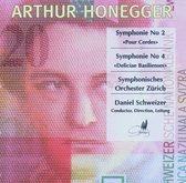 Symphonisches Orchester Zurich, Daniel Schweizer - Honegger: Symphonie Nos. 2 & 4 (CD)