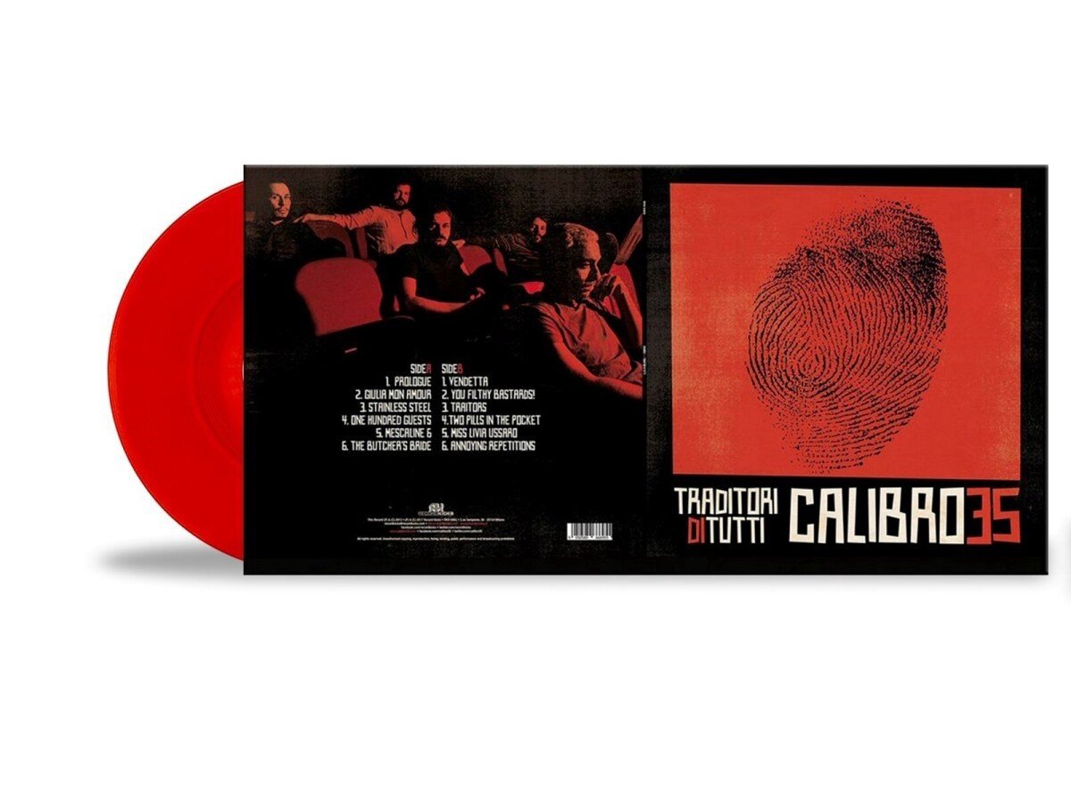 Calibro 35 - Traditori Di Tutti (LP) (Coloured Vinyl) (Limited Edition)