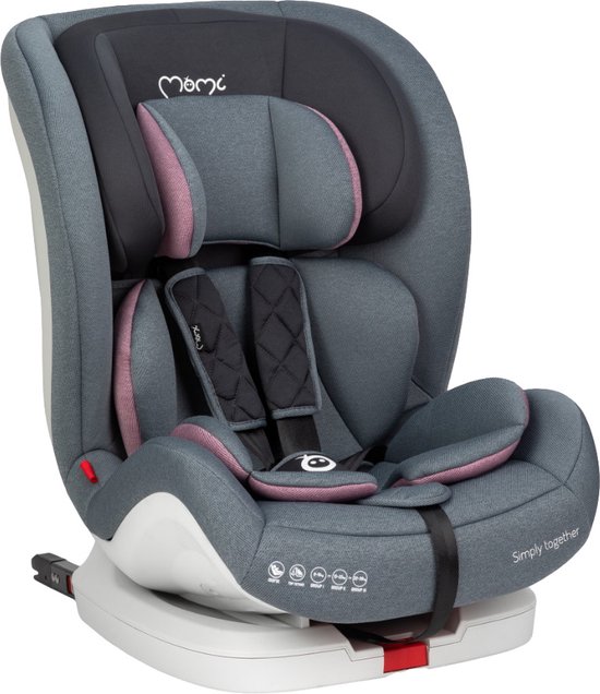 Siège auto Momi Safetylux Gris/ Pink 9-36 kg Isofix