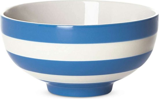 Cornishware Blue Soup Bowl - Soepkom Cornishblue blauw wit gestreept