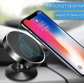 SANIP®360 Graden Magnetische Telefoonhouder | Telefoonhouder voor in de auto | Magneet Mobiel Bevestigen | Telefoonhouder | Autotelefoon