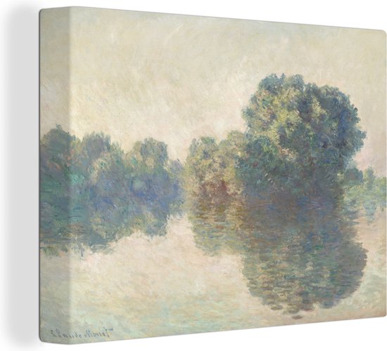 Tableau Toile La Seine à Giverny - Tableau de Claude Monet - 160x120 cm ...