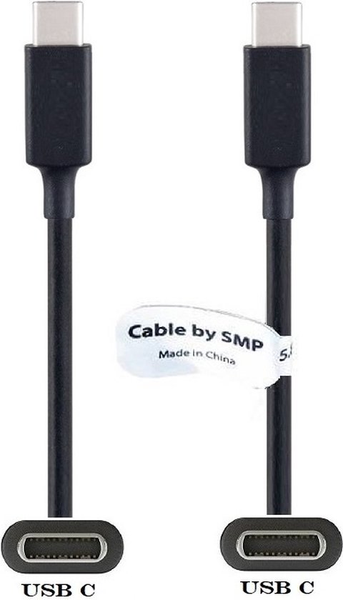 2,2m USB 3.1 C-C kabel. Robuuste 100W E-marker laadkabel. Oplaadkabel snoer  past op... | bol.com