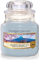 Yankee Candle Geurkaars Small Majestic Mount Fuji - 9 cm / ø 6 cm