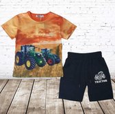 Stoere jongens spijkerbroek met scheuren en spetters SN842 -s&C-146/152-spijkerbroek jongens